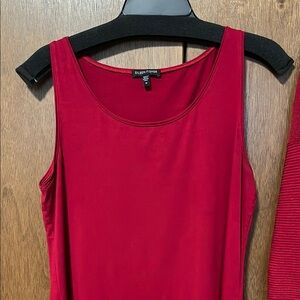 Eileen Fisher Women's Red Tank Top